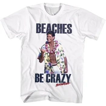 Plajlar Çılgın Ol Baywatch Tişört