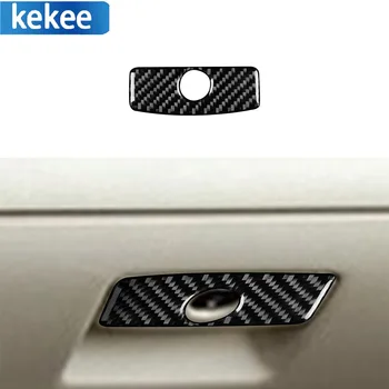 Subaru Impreza 2012-2016 için XV Crosstrek 2013-2017 Karbon Fiber Oto havasız ortam kabini Kolu kase kapağı Trim Sticker Araba Aksesuarları